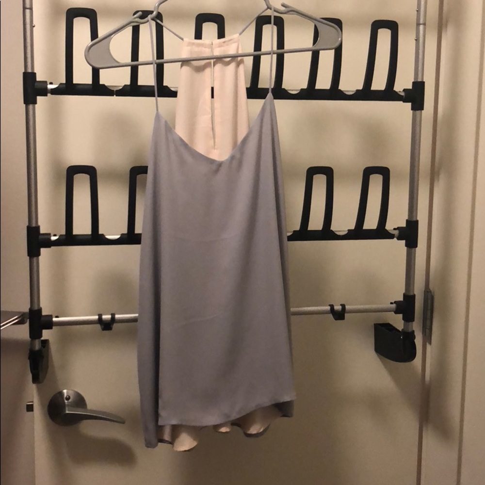 Flowy grey tank. Reversible!